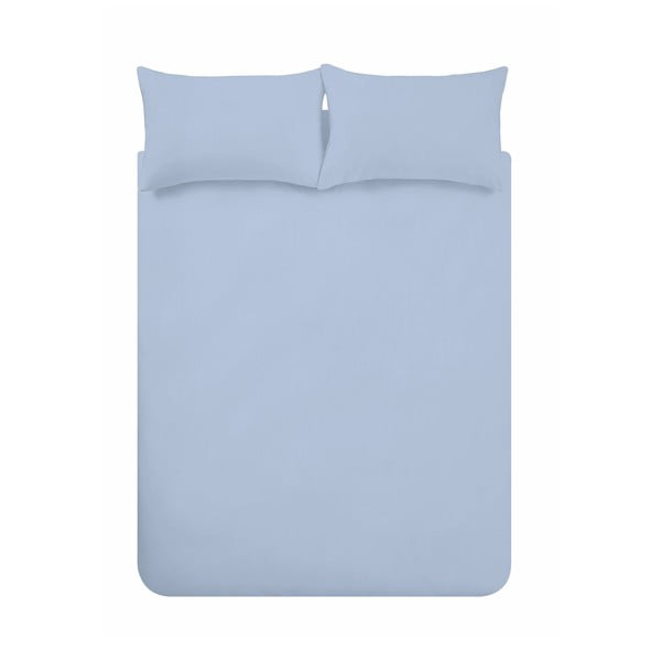 Jasnoniebieska flanelowa pościel dwuosobowa 230x220 cm Brushed – Catherine Lansfield-image-3