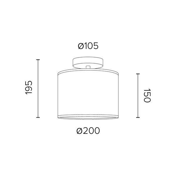 Bladoróżowa lampa sufitowa Sotto Luce Taiko-image-2