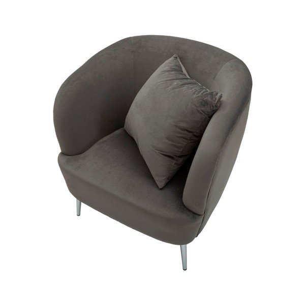 Szary aksamitny fotel Silvery – Mauro Ferretti-image-4