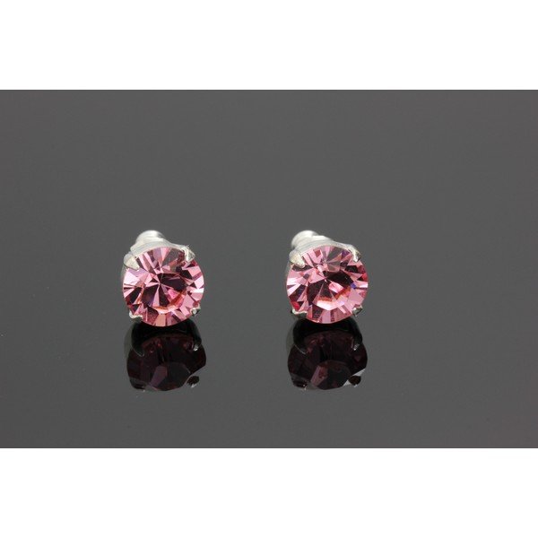 Kolczyki Swarovski Elements Rosa