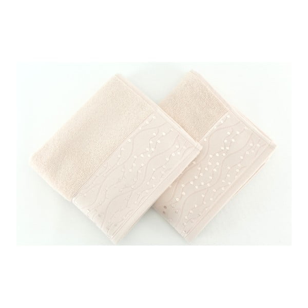 Zestaw 2 ręczników bawełnianych Tomuruk, 50x90 cm