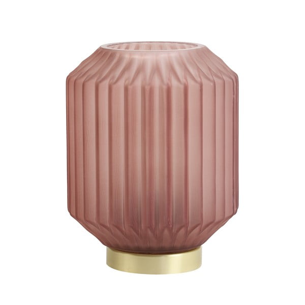 Różowa lampa stołowa (wysokość 17 cm) Ivot – Light & Living