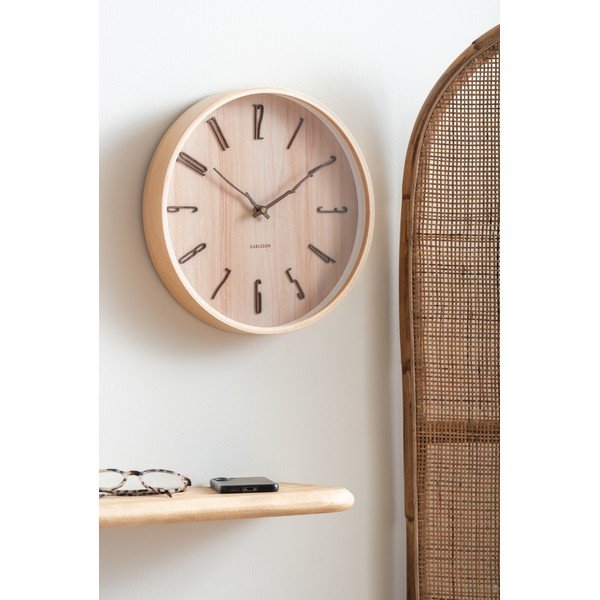 Zegar ścienny ø 30 cm Rama – Karlsson-image-1