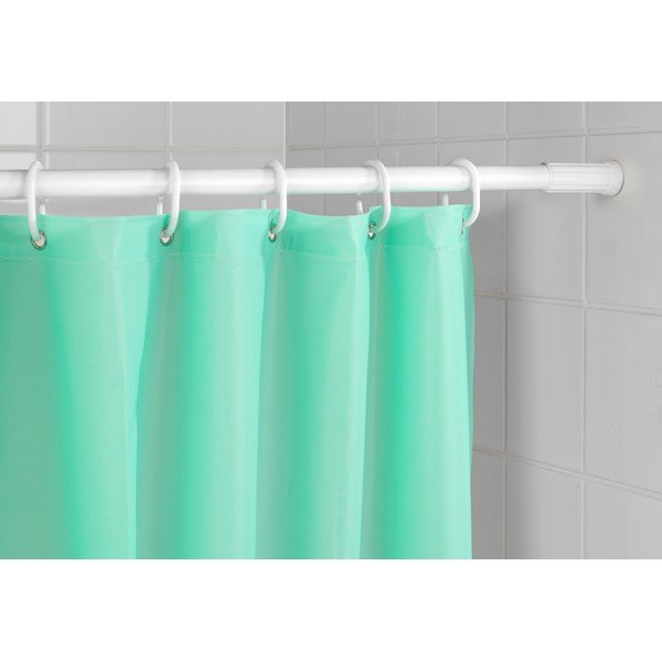 Biały drążek do zasłony prysznicowej 110-185 cm – Allstar-image-1