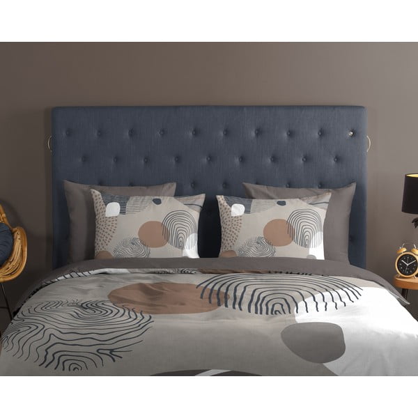 Szara bawełniana pościel jednoosobowa 140x220 cm Hendrik – Good Morning-image-2