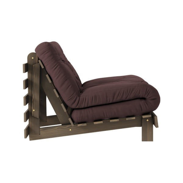 Ciemnobrązowy fotel Roots – Karup Design-image-4