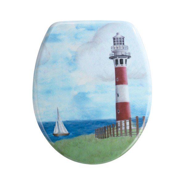 Deska sedesowa Wenko Lighthouse, 44,5x37,5 cm