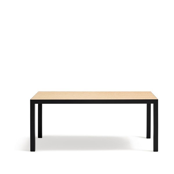 Stół z blatem z drewna dębowego 75x180 cm Alma – Teulat