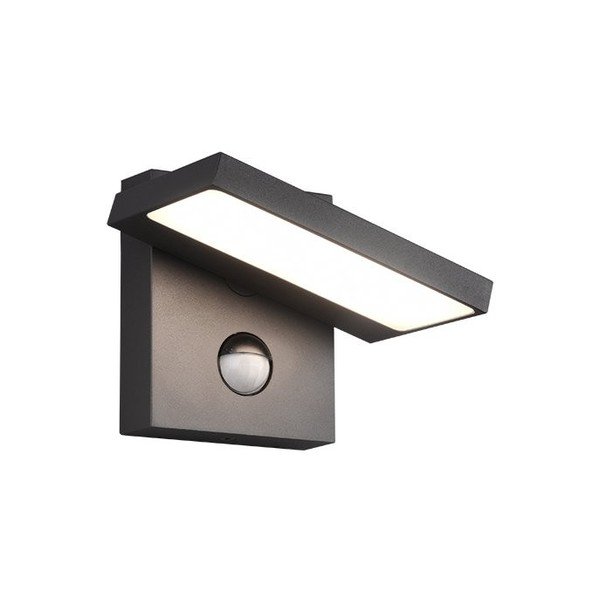 Lampa zewnętrzna LED z czujnikiem ruchu (wysokość 12 cm) Horton – Trio