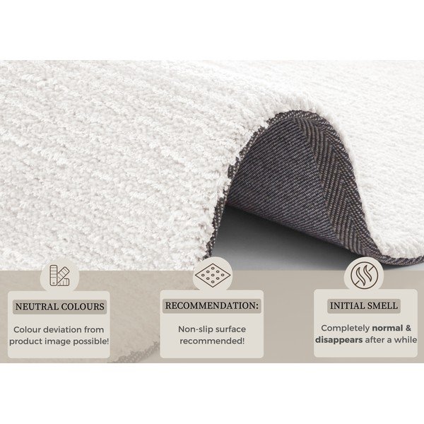 Kremowy chodnik Mint Rugs Supersoft, 80x250 cm-image-3