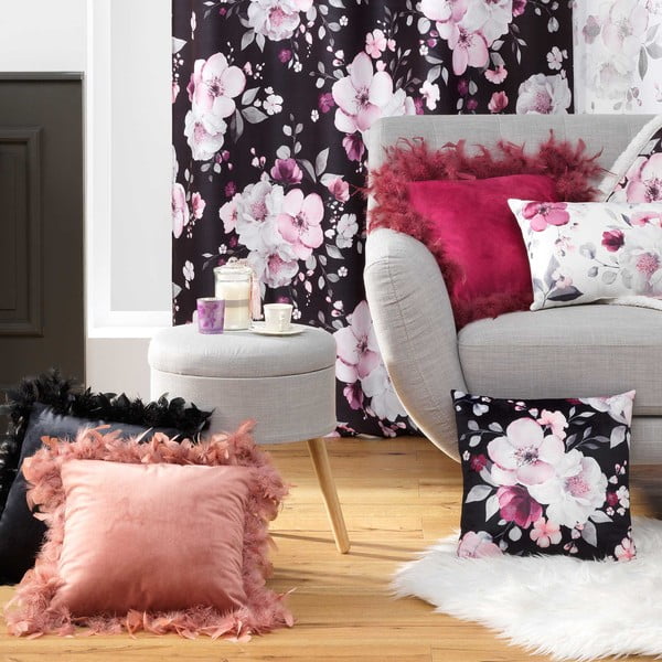 Aksamitna poduszka dekoracyjna 40x40 cm Marlina – douceur d'intérieur-image-2