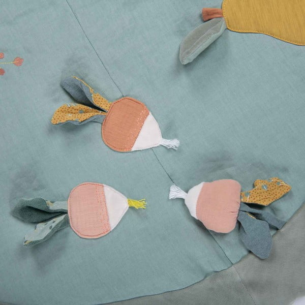 Jasnozielona mata do zabawy dla dzieci Trois Petits Lapins – Moulin Roty-image-1