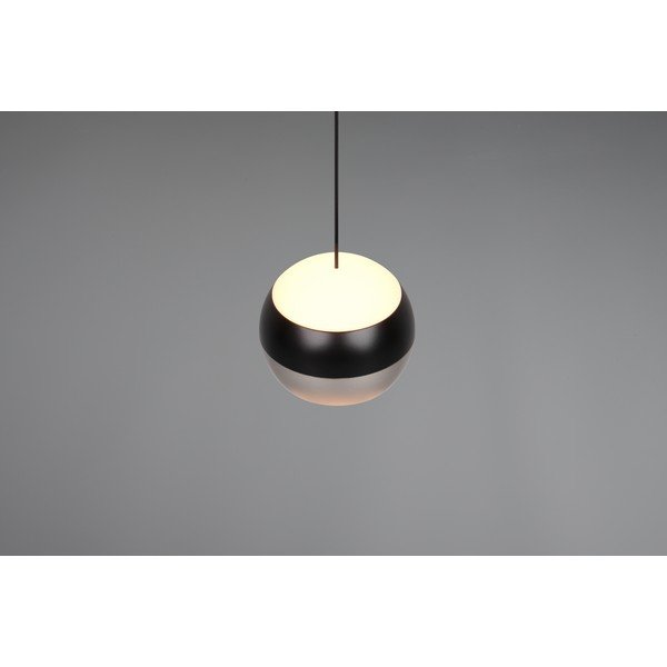 Lampa wisząca LED w czarno-srebrnym kolorze ø 15,5 cm Orbit – Trio Select-image-1
