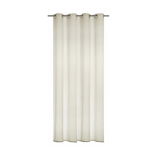 Beżowa zasłona 140x245 cm Struktura Uni – Sehlbach