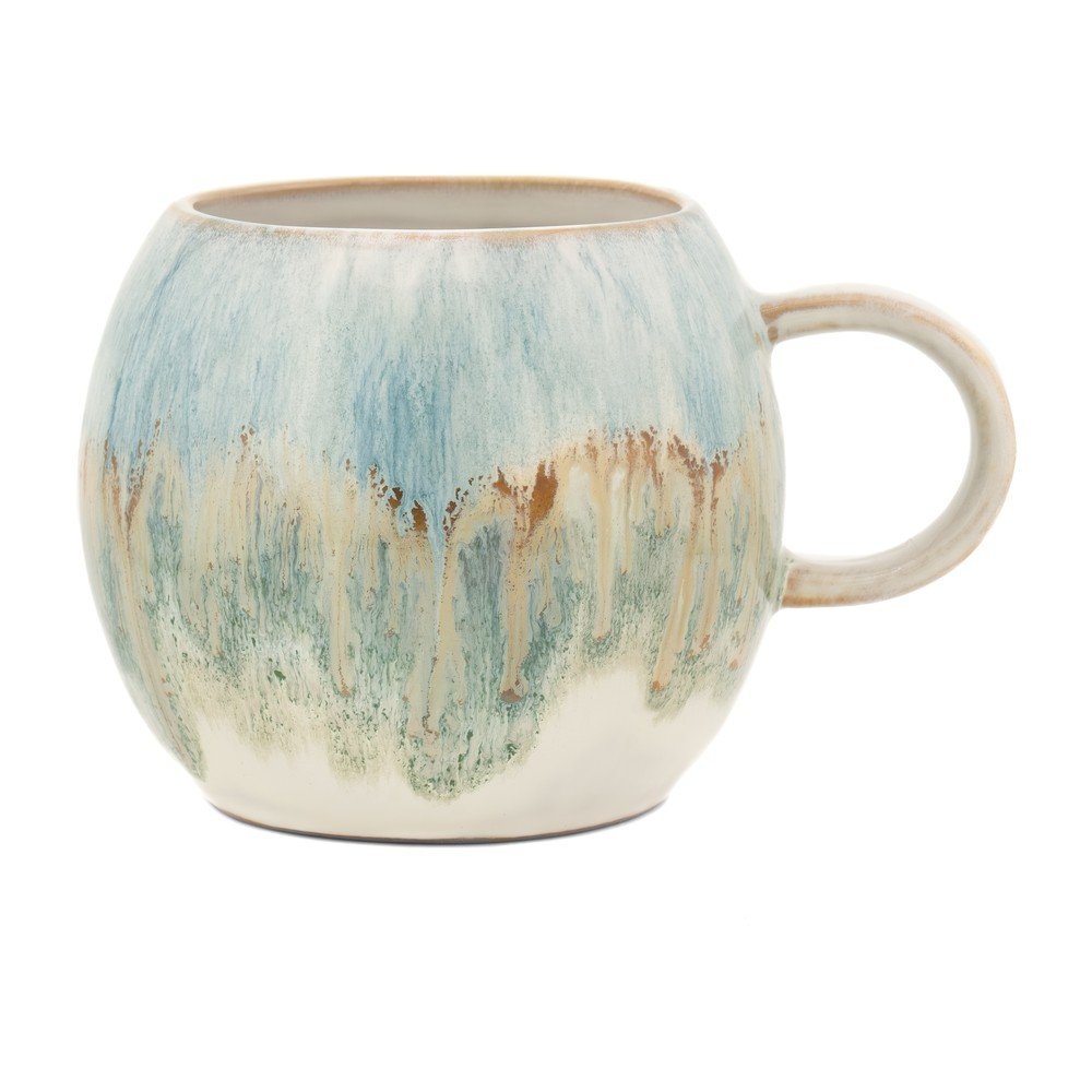 Zielononiebieski kubek ceramiczny Coralie – Sass & Belle