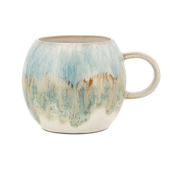Zielononiebieski kubek ceramiczny Coralie – Sass & Belle