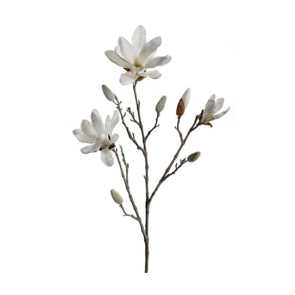 Sztuczny kwiat Magnolia, biała