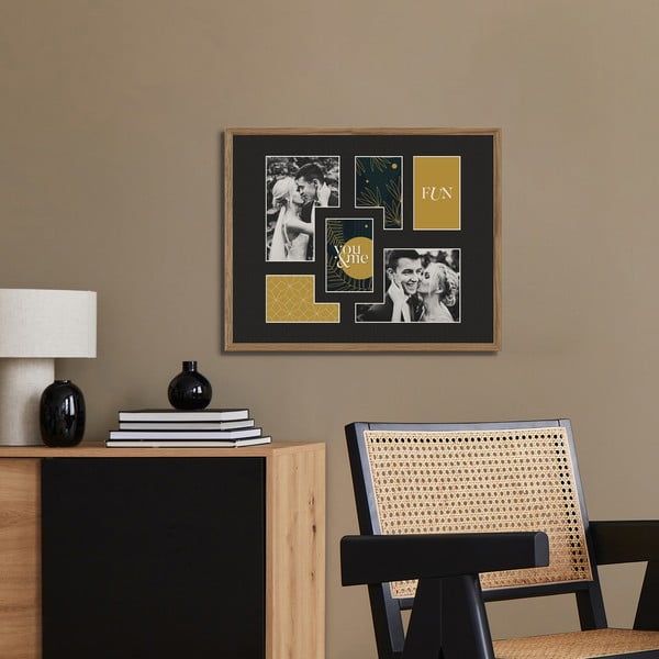 Ramka 42x52 cm Kyoto Black – Styler-image-1