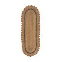 Szaro-naturalny chodnik z juty tkany ręcznie 80x230 cm Grace Grey – Flair Rugs