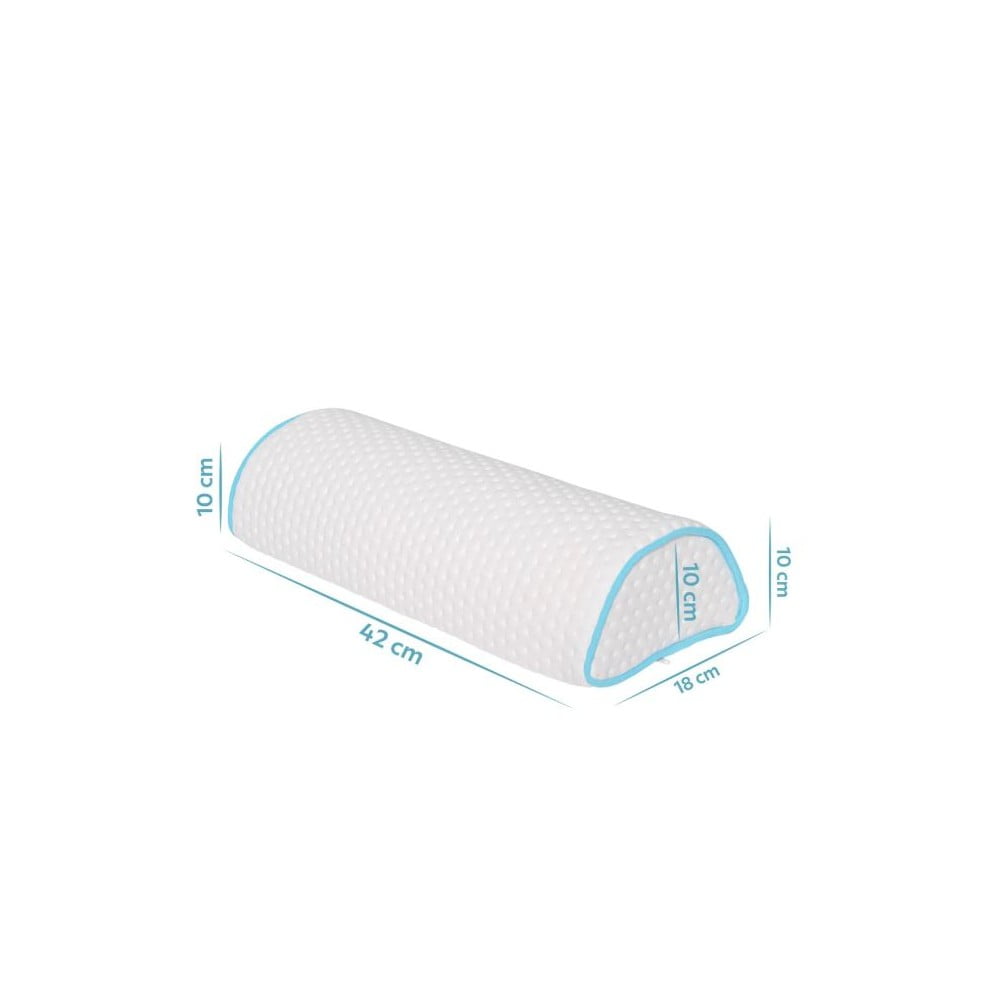 Poduszka ergonomiczna wypełniona pianką pamięciową 18x42 cm – Mila Home (zdjęcie 6)
