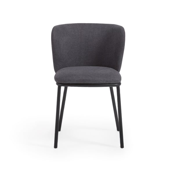 Ciemnoszare krzesło Ciselia – Kave Home-image-2
