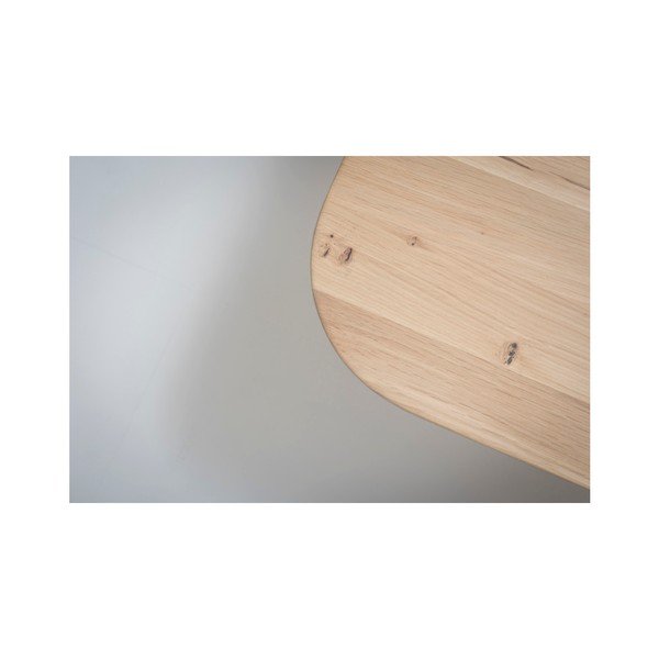 Stół z litego drewna dębowego Gazzda Stafa, 200x90 cm-image-4