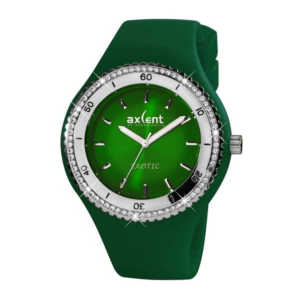 Zielony zegarek damski Axcent od Scandinavia Exotic