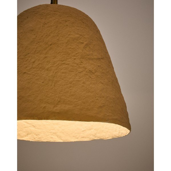 Beżowa lampa sufitowa ø 35 cm Lisora – Kave Home-image-1