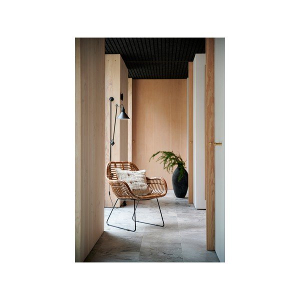 Czarny wysoki wazon (wysokość 62,5 cm) Torden – Villa Collection-image-2