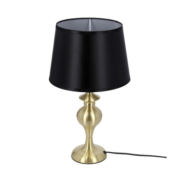 Lampa stołowa w czarno-złotym kolorze (wysokość 40 cm) Prima Gold – Candellux Lighting-image-1