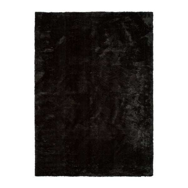 Czarny dywan Universal Unic Liso Negro, 65x120 cm