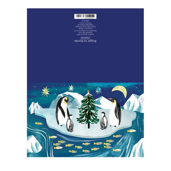 Kartki zestaw 8 szt. ze świątecznym motywem Go with the Floe  – Roger la Borde-image-1