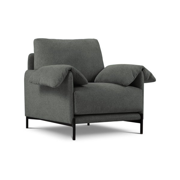 Ciemnoszary fotel Interieurs 86 Zoe-image-2