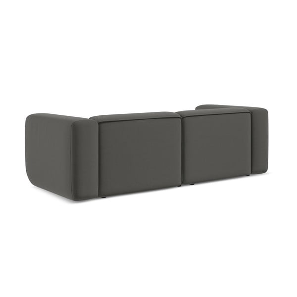 Szara aksamitna sofa 228 cm Ekahi – Makamii-image-4