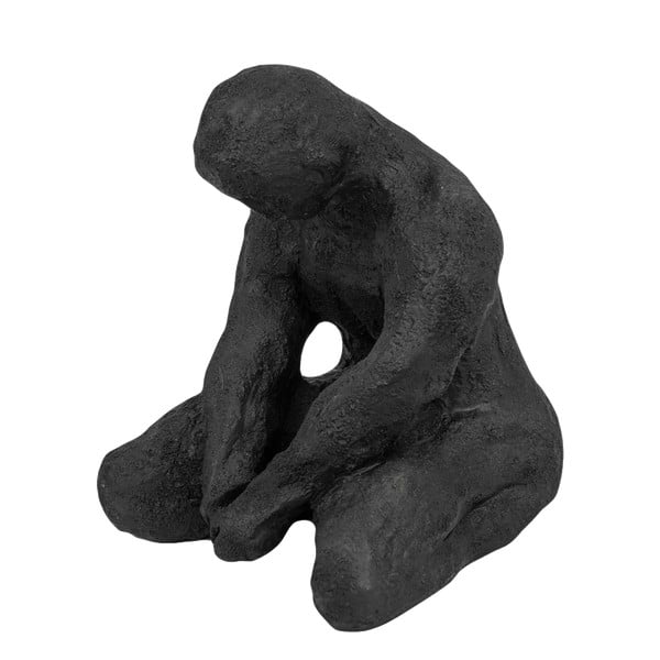 Figurka z żywicy polimerowej (wysokość 15 cm) Meditating Man – Mette Ditmer Denmark