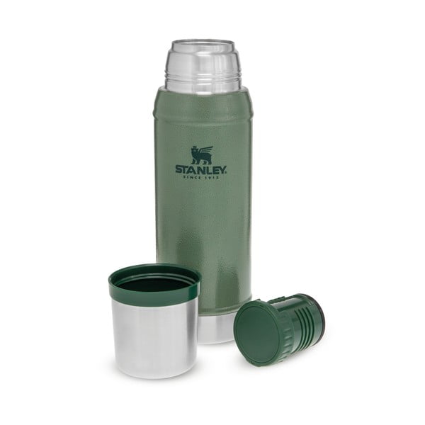 Zielony termos ze stali nierdzewnej 750 ml Legendary Classic Hammer Tone Green – Stanley-image-2