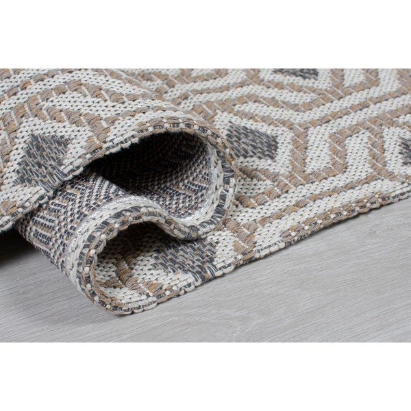 Beżowo-szary dywan bawełniany Flair Rugs Bombax, 114x170 cm-image-1