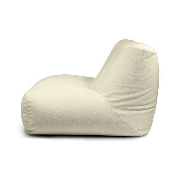 Brązowy worek do siedzenia z materiału bouclé Sofa Tube – SLOWDOWN-image-3