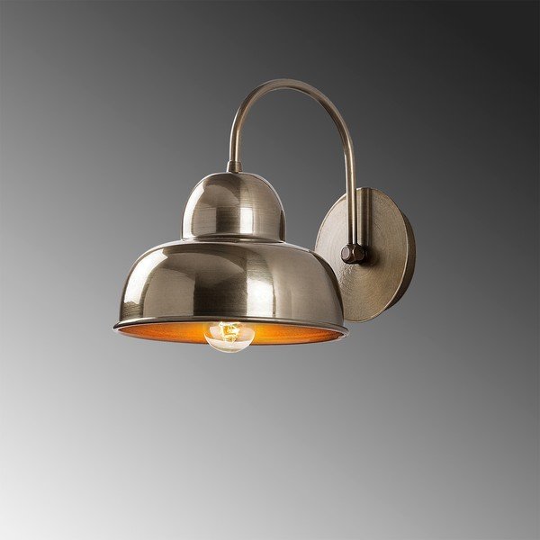 Kinkiet w kolorze mosiądzu ø 20 cm Multan – Opviq lights-image-3