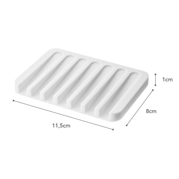 Biała mydelniczka YAMAZAKI Flow-image-2