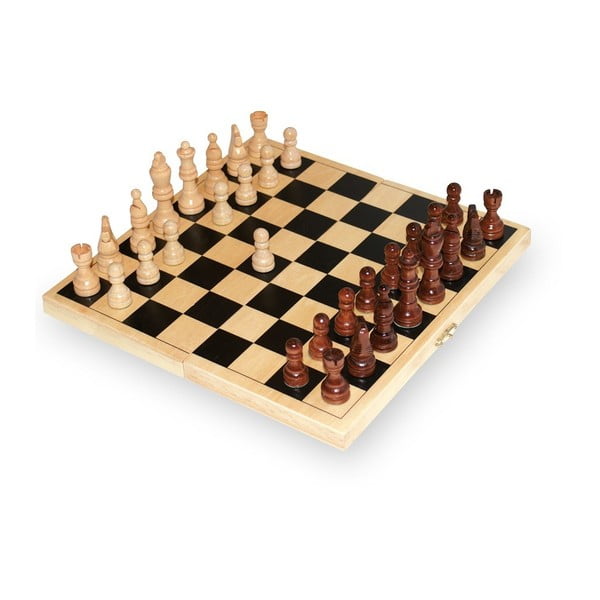 Drewniane szachy Legler Chess