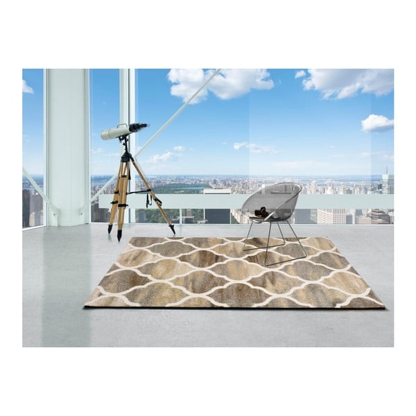 Brązowy dywan Universal Pebble, 140x200 cm-image-1