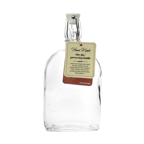 Butelka z zatyczką ceramiczną Kitchen Craft Gin Home Made, 500 ml-image-4