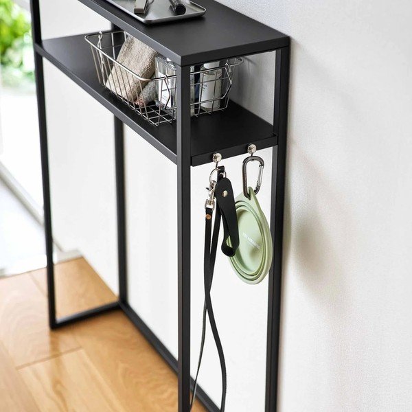 Czarna metalowa konsola 18x60 cm Tower – YAMAZAKI-image-4