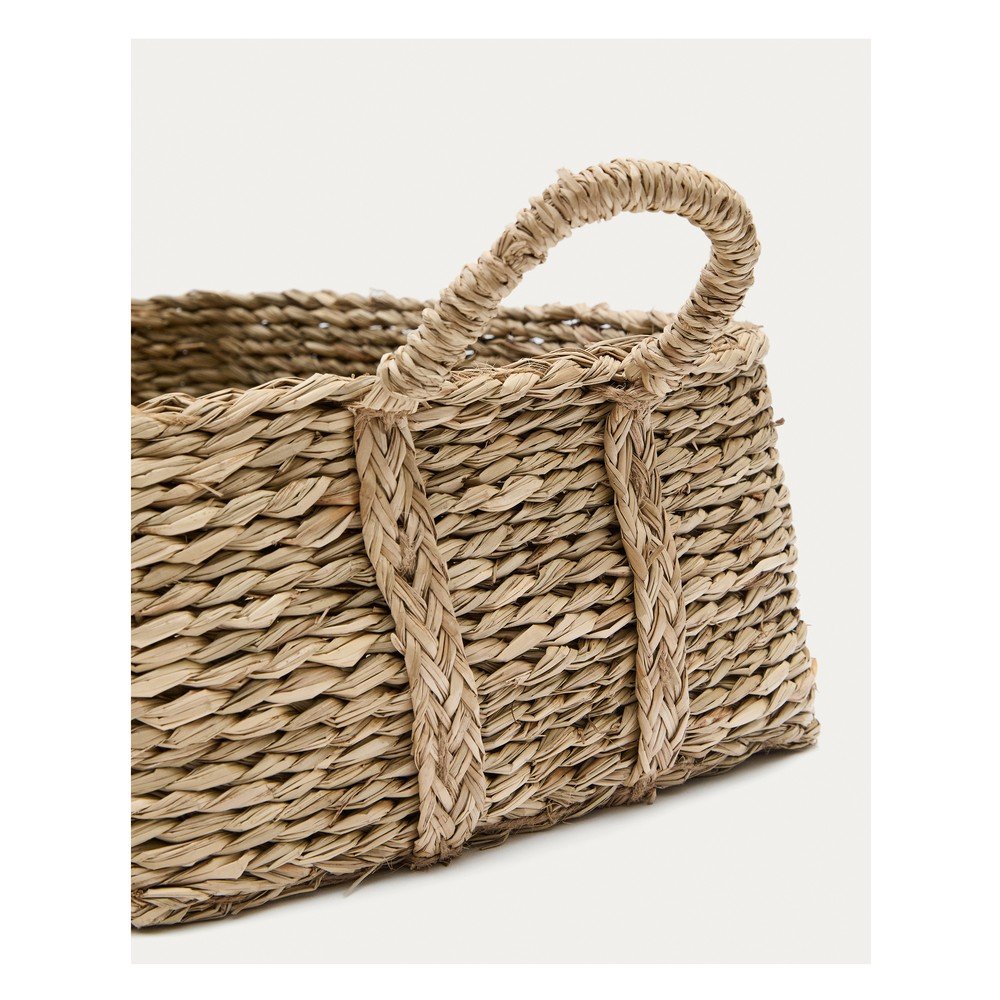 Koszyki z hiacyntu wodnego zestaw 2 szt. 34x24x19 cm Milly – Kave Home (zdjęcie 5)