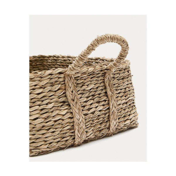 Koszyki z hiacyntu wodnego zestaw 2 szt. 34x24x19 cm Milly – Kave Home-image-4