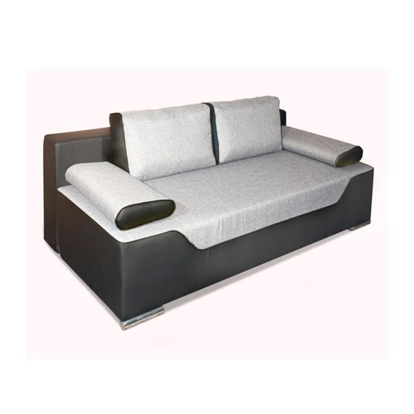 Szaro-biała sofa rozkładana Sinkro Cleo