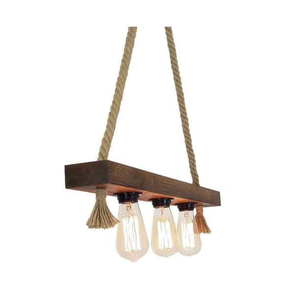 Drewniana lampa wisząca Kutuk-image-3