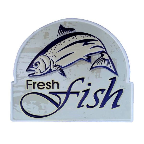 Tablica ścienna Novita Fresh Fish, 25x30 cm