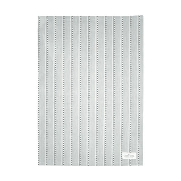 Szara bawełniana ścierka Green Gate Daphney, 50x70 cm